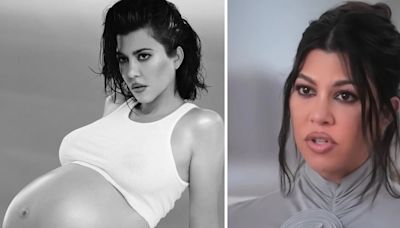 Kourtney Kardashian habló de la cirugía que le salvó la vida durante el embarazo