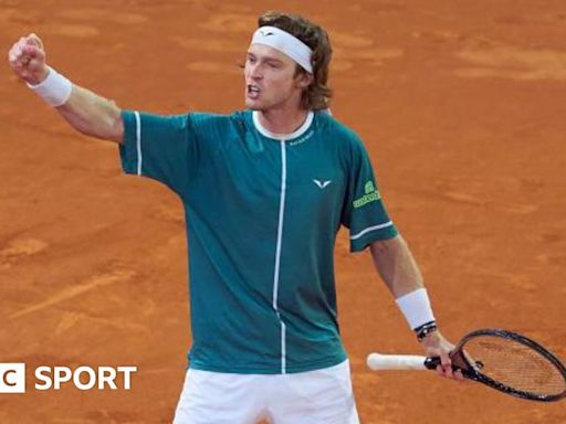 Madrid Open: Andrey Rublev overcomes illness to win title