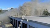 Crews respond to 3-alarm fire at Valley Self Storage in Kent