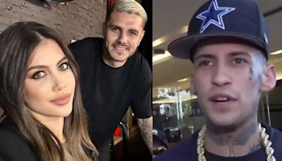 L-Gante habló de su encuentro con Mauro Icardi y Wanda Nara en un evento