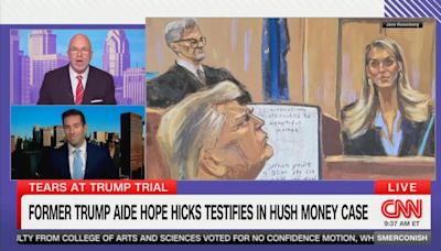 CNN’s Honig Says Tearful Hope Hicks Testimony Was Not Nail In Trump Coffin: ‘I Respectfully Dissent’