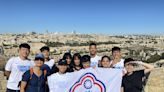 台灣聽障籃球隊參觀耶路撒冷橄欖山 (圖)