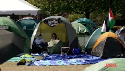 New York, ancora proteste per Gaza nelle università