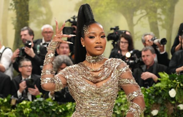 Keke Palmer Wore an Ultra High Ponytail to the Met Gala 2024 — See Photos