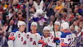 Penguins goaltender Alex Nedeljkovic, United States shut out France