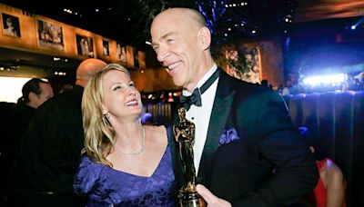 J.K. Simmons Squealed 'Like a 4-Year-Old' After Failing a 'Smooth' Move When He Met Wife Michelle (Exclusive)