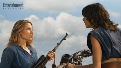 Yes, that is Elsa Pataky in two separate roles in “Furiosa: A Mad Max Saga”