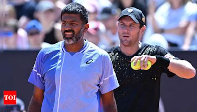 Indian tennis star Rohan Bopanna and his partner Matthew Ebden make winning start at Wimbledon 2024 | Tennis News - Times of India