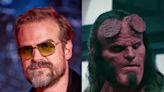 David Harbour keeps a framed photo of Hellboy in his closet to 'remember where I came from' whenever he's 'feeling particularly good' about himself