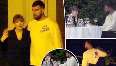 Taylor Swift and Travis Kelce enjoy romantic date night at Lake Como amid break from Eras Tour
