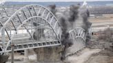 Blast to bring down final arch of iconic Buck O’Neil Bridge in KC’s downtown area