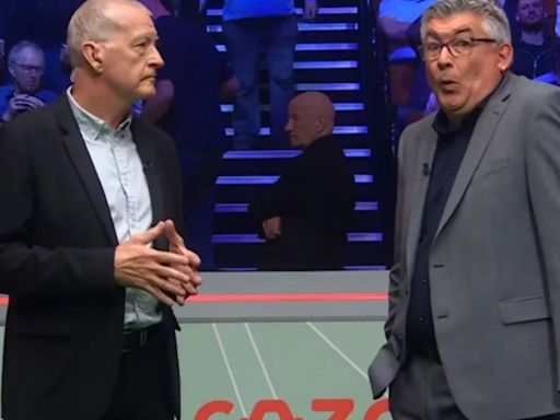 Steve Davis gives BBC pundit death stare live on TV after awkward comment