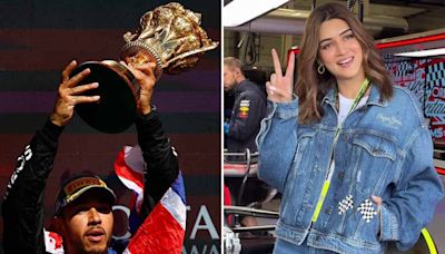 Lewis Hamilton triumphs at Silverstone with Kriti Sanon cheering from the paddocks