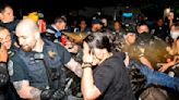 Police clear pro-Palestinian protest camp and arrest 33 at DC campus as mayor's hearing is canceled | ABC6