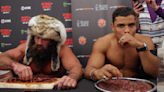 VIDEO: Liver King destroys Paulo Costa, Patricky Freire in liver eating contest