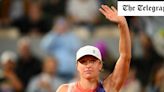 Iga Swiatek makes ominous start to French Open with ruthless first round win