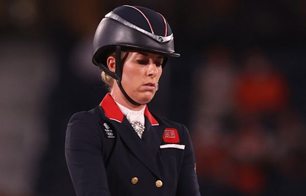 Charlotte Dujardin banned from Olympics after video of her ‘whipping horse 24 times like circus elephant’