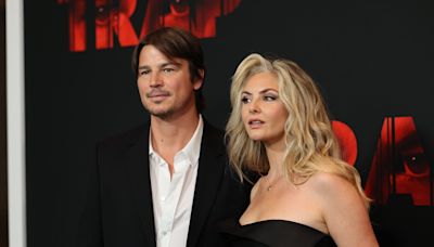 Josh Hartnett and Wife Tamsin Egerton Share Sweet Smooch at the ‘Trap’ Premiere