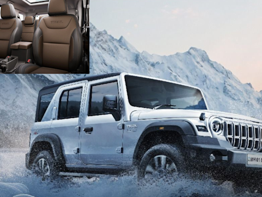 Don't like Mahindra Thar Roxx 4x4's white interiors? Problem fixed with update - Times of India