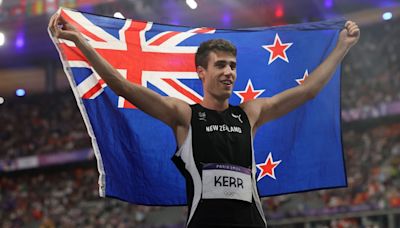 Kiwi Kerr takes gold in bizarre high jump final