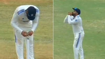 Rohit Sharma Performs 'Bail Swap' Trick, Gestures Blowing Magic Dust in Search of Wickets vs Bangladesh | WATCH - News18