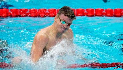 Léon Marchand pulls off one of the most audacious doubles in swimming history at the Paris Olympics