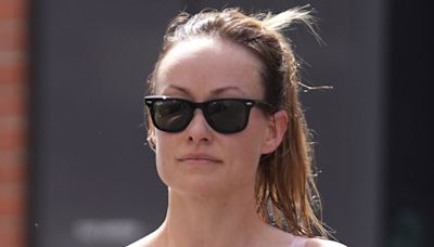 Olivia Wilde, 40, flashes abs after hitting the gym in LA