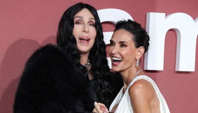 Demi Moore curses at audience member while introducing Cher at Cannes gala: 'I f---ing don't think so'