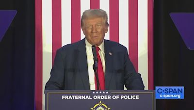 Donald Trump, in Charlotte speech, accepts Fraternal Order of Police endorsement