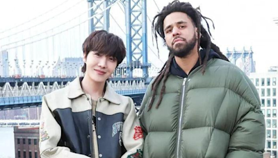 J-hope Left Speechless After Childhood Idol J. Cole Gives Special Shoutout To BTS In New Song