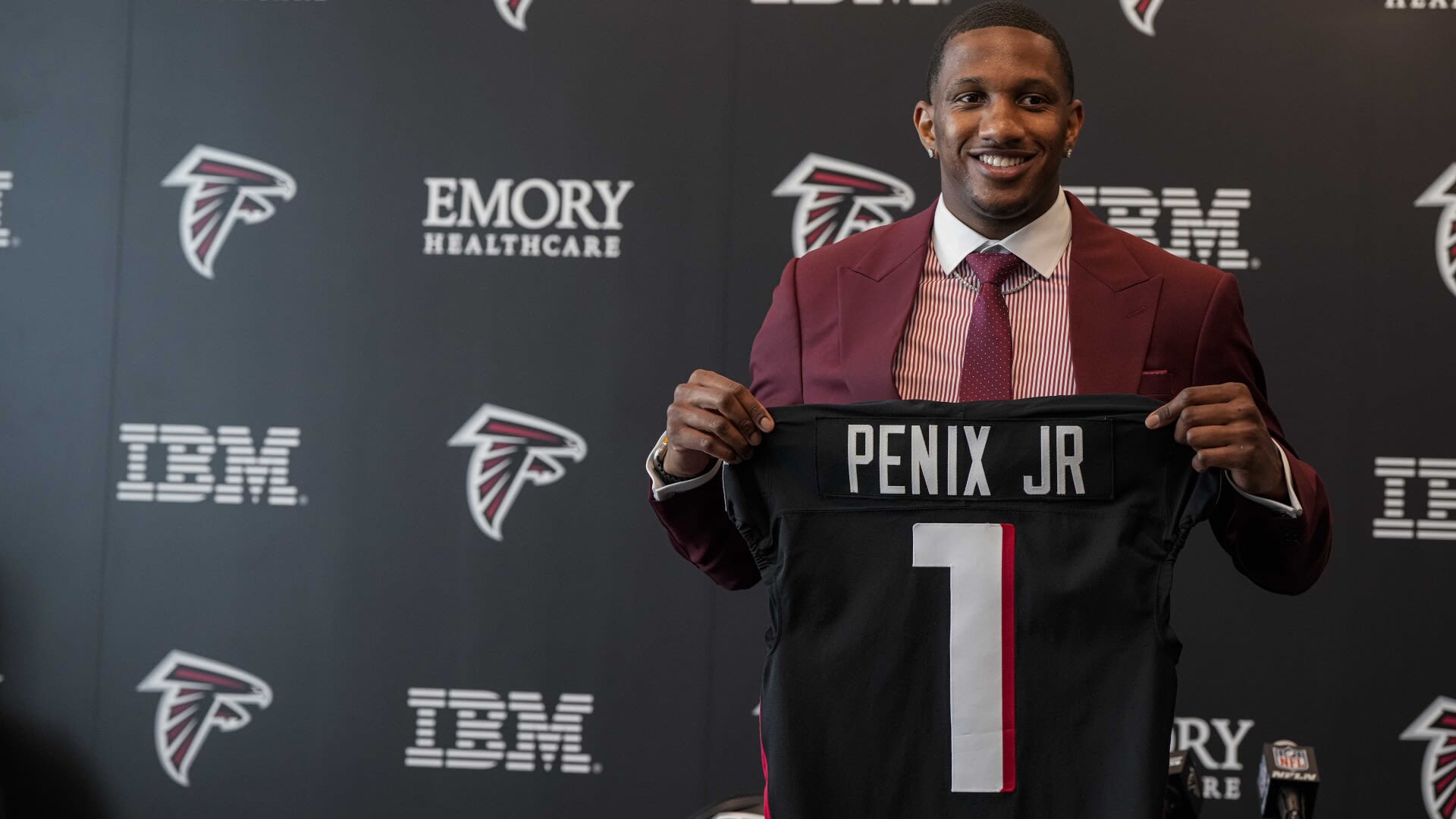 Falcons suggest Michael Penix Jr. could sit for "four or five years"