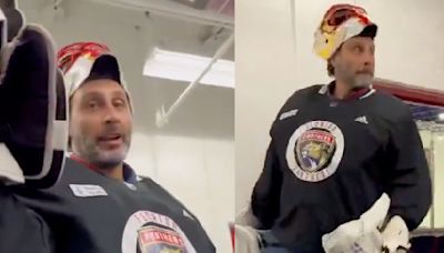 NHL legend Roberto Luongo leads beer league team to upset win after responding to 'goalie needed' ad on Facebook