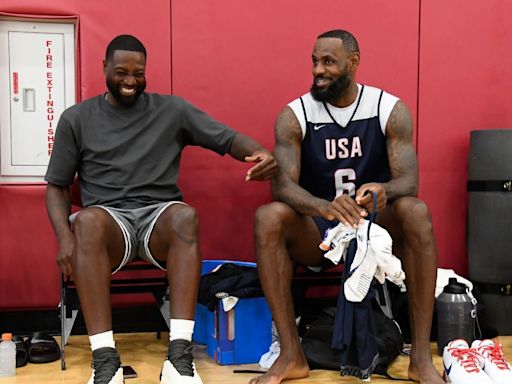 'Looks familiar': DWade reacts to LeBron-Curry alley-oop in Team USA match