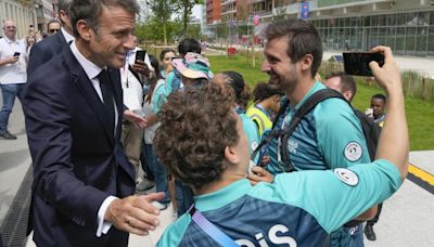 Macron says France is ready to host Paris Olympics