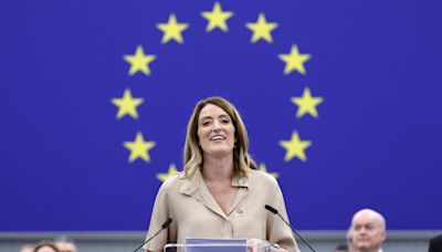 European Parliament re-elects Roberta Metsola of Malta to lead 720 member EU body