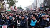 Thousands protest in South Korea in support of truckers