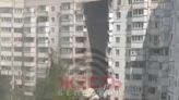 Russian Defence Ministry claims high-rise in Belgorod damaged due to air defence operations