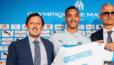 Video: Mason Greenwood scores first goal for Olympique de Marseille