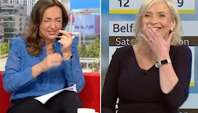 BBC Breakfast’s Sally Nugent and Carol Kirkwood left grimacing as viewer shares DISGUSTING story from car with husband