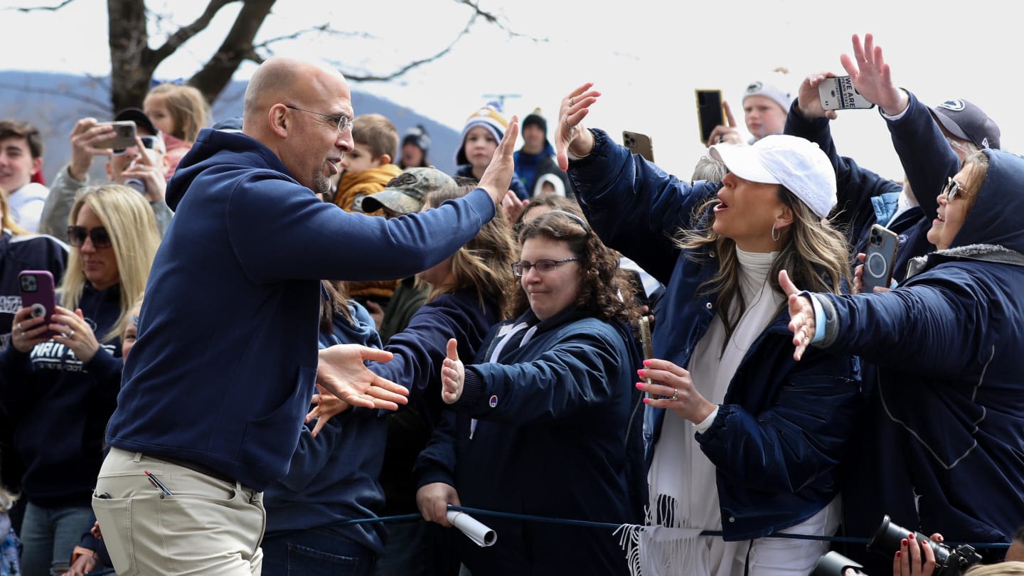 James Franklin Takes Penn State Collective's 'Retain the Roar' NIL Pitch to the Fans
