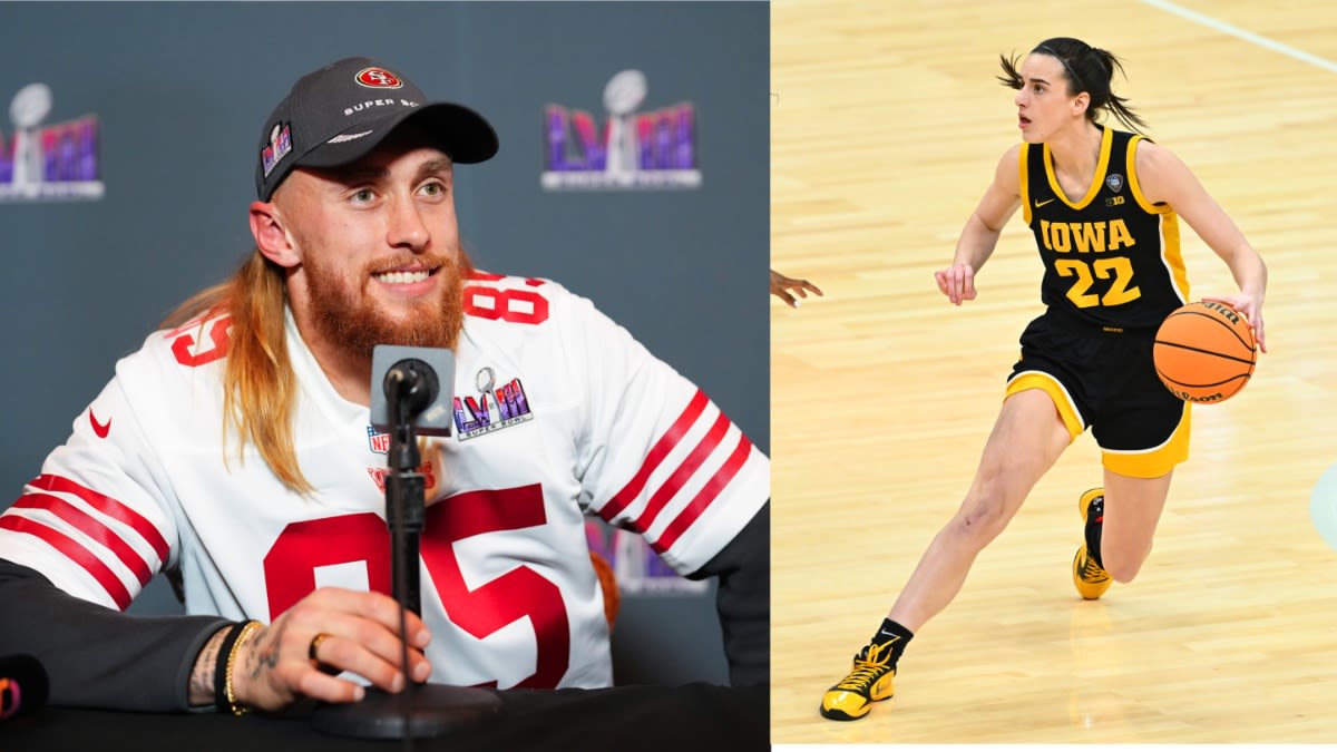 49ers’ George Kittle Shares Strong Sentiment About Caitlin Clark