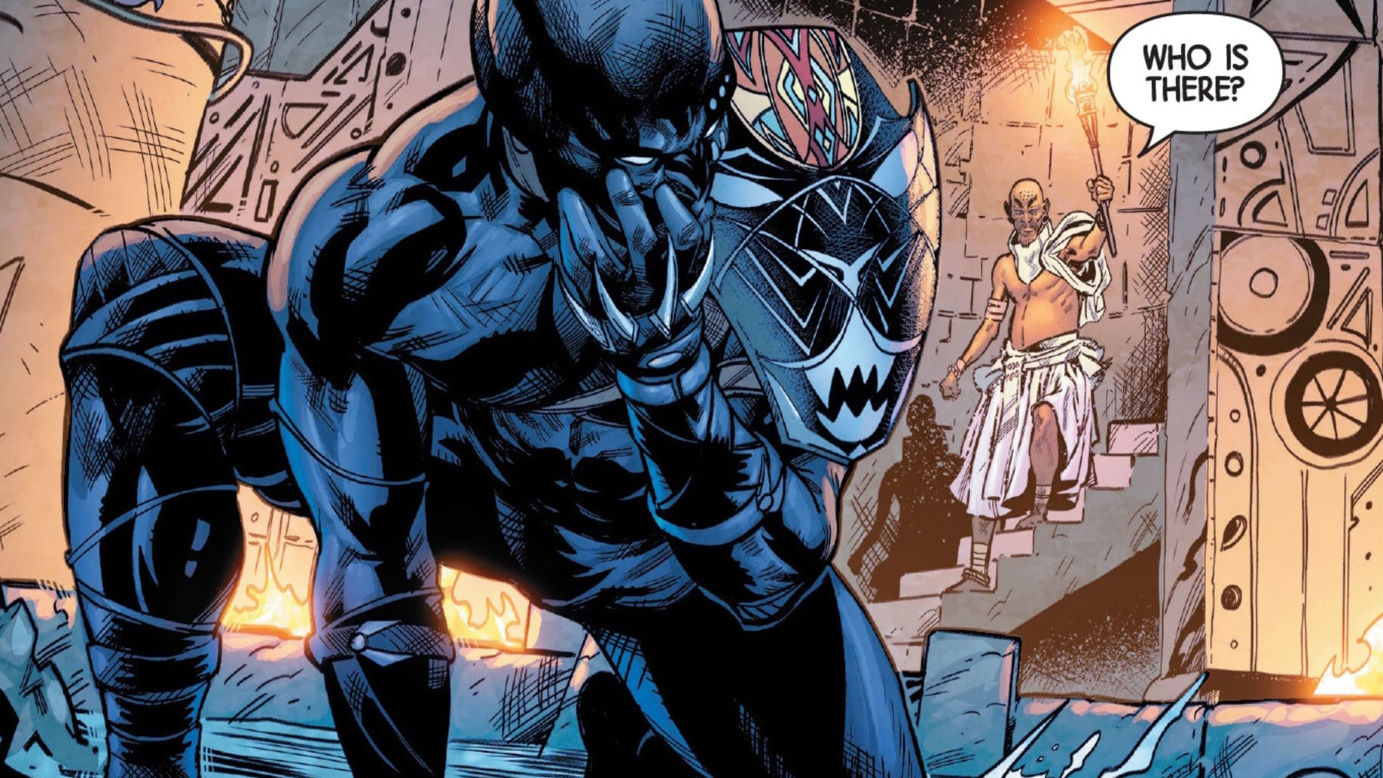 Black Panther Gets New Vampire Powers, Bathes In Holy Water (Spoilers)