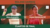 Resumen del Andreeva vs Sabalenka de cuartos de final de Roland Garros