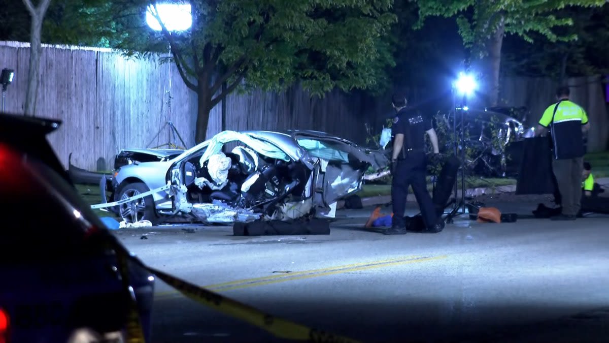 Roads closed, reroute in place after Glenview crash leaves 1 killed, 3 critically injured