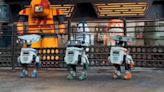 Watch Disneyland unleash adorable free-roaming“ Star Wars” droids that can dance and get super mad