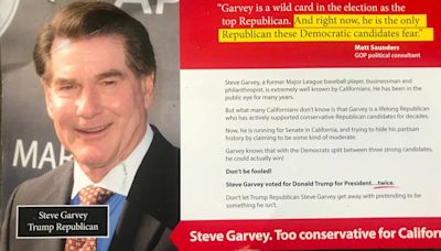 Steve Garvey’s campaign says he’s ‘achieved fundraising parity’ with Adam Schiff. Is that true?