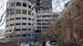 Ukraine capital cleans up after second-day air raid scare