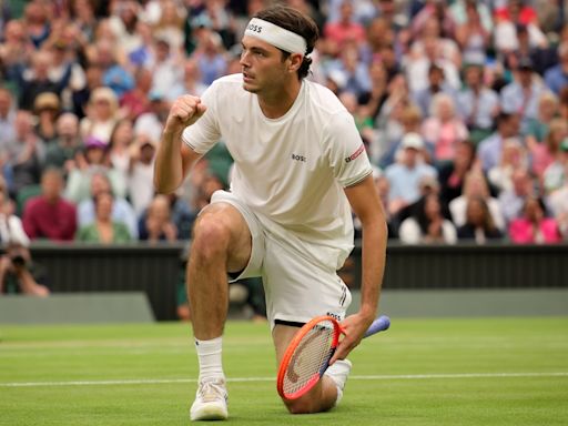 Fritz le remontó a Zverev y se metió en cuartos de final de Wimbledon