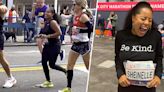 Sheinelle Jones tears up while hugging Al Roker during the New York City Marathon in sweet video