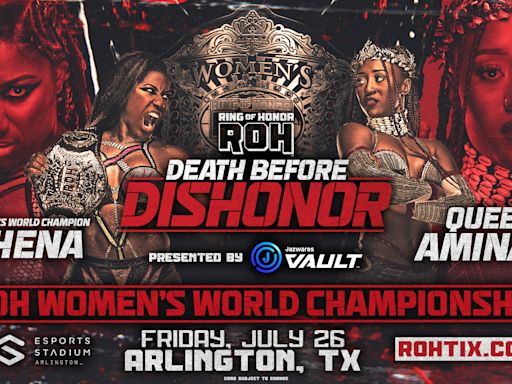 Athena defenderá el Campeonato Mundial de Mujeres de ROH en Death Before Dishonor 2024